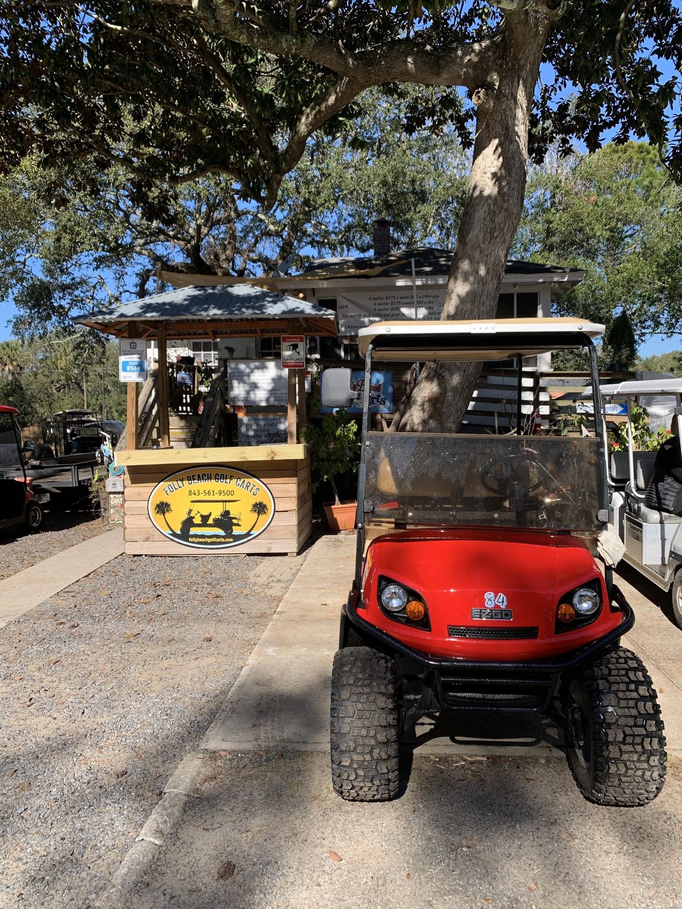 Folly Beach Golf Carts